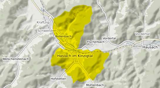 Immobilienpreisekarte Haslach im Kinzigtal
